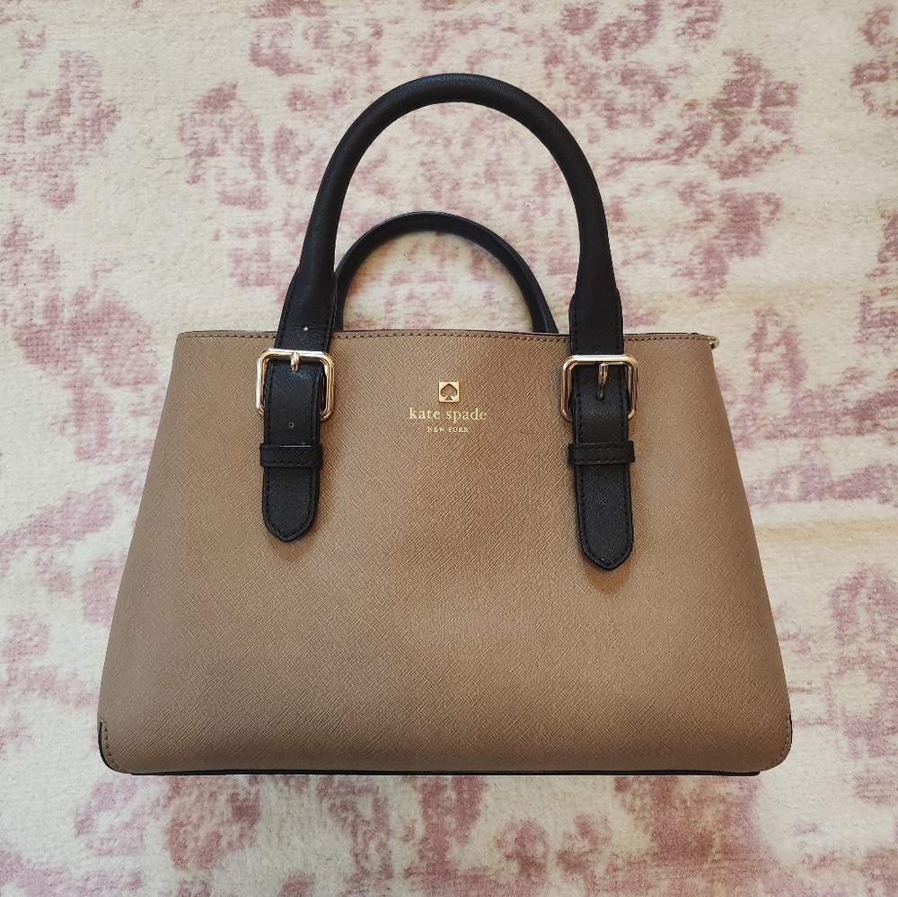 Kate Spade Tan and Black Women's Bag